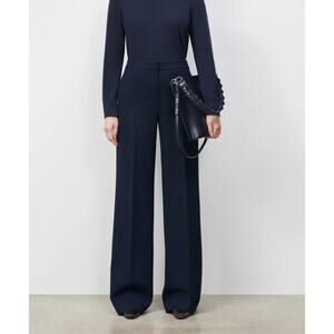 Lafayette 149 Dalton Women's 100% Wool Navy Blue sz US 12